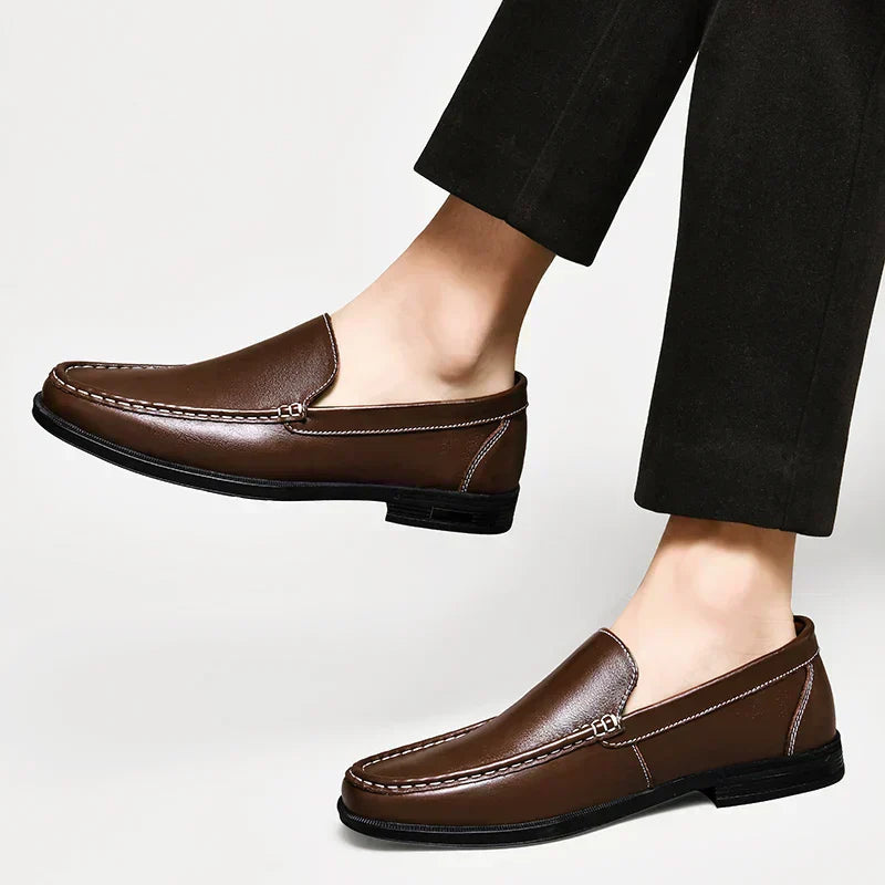 Herren Lederhalbschuhe – Heidi München