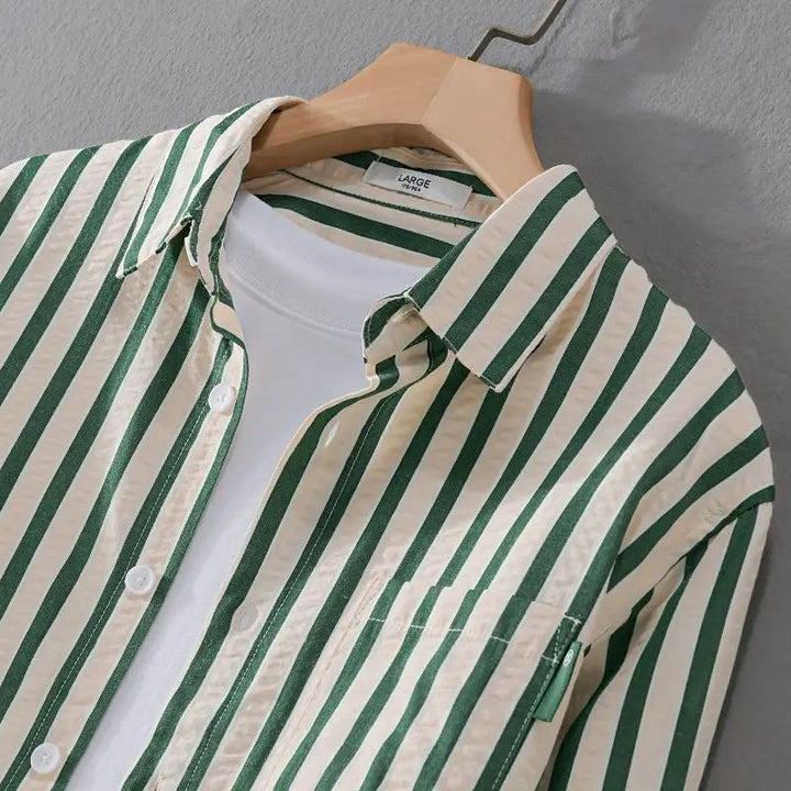 Herren Gestreiftes Hemd – Heidi München