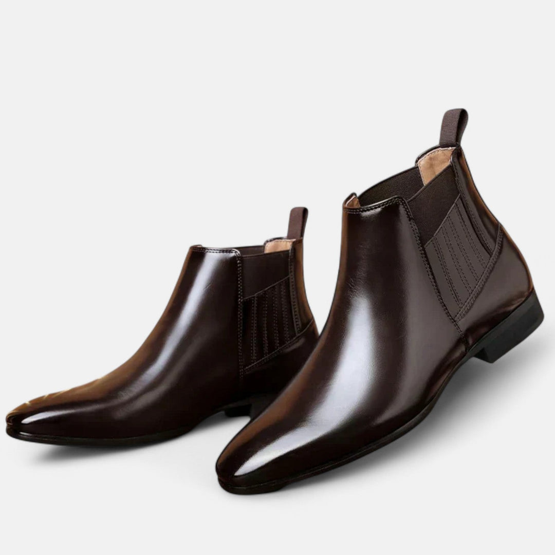 Herren Stiefeletten Kunstleder – Heidi München