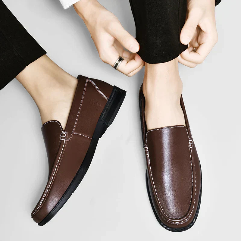 Herren Lederhalbschuhe – Heidi München