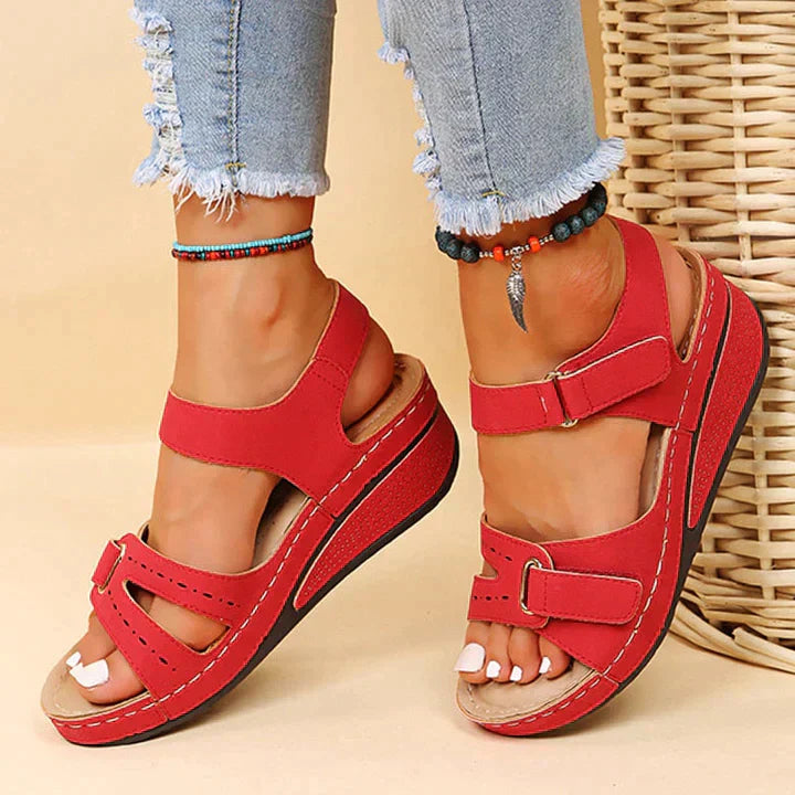 Orthopädische Keilsandalen Damen von Heidi München – Ansicht 6