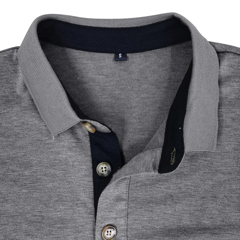 Herren Langarmshirt Unifarben – Heidi München