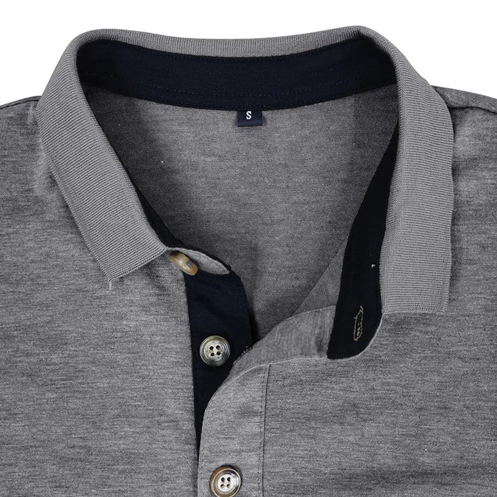Herren Langarmshirt Unifarben – Heidi München