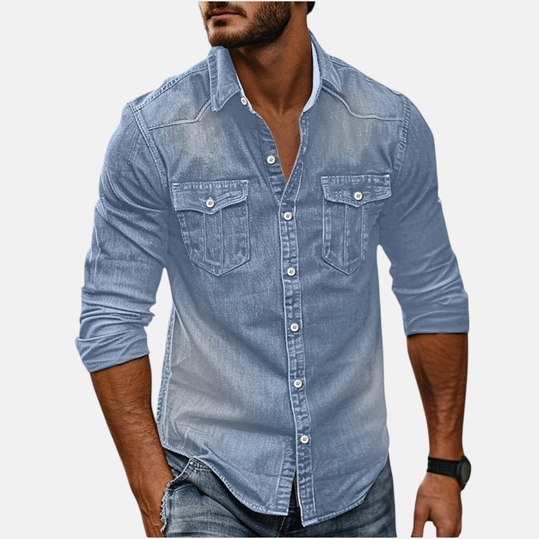 Herren Denimhemd – Heidi München