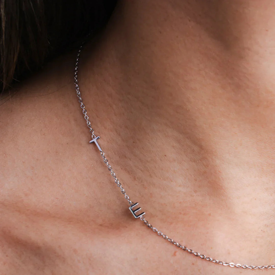 Personalisierte Initialen Kette â€“ Heidi MÃ¼nchen