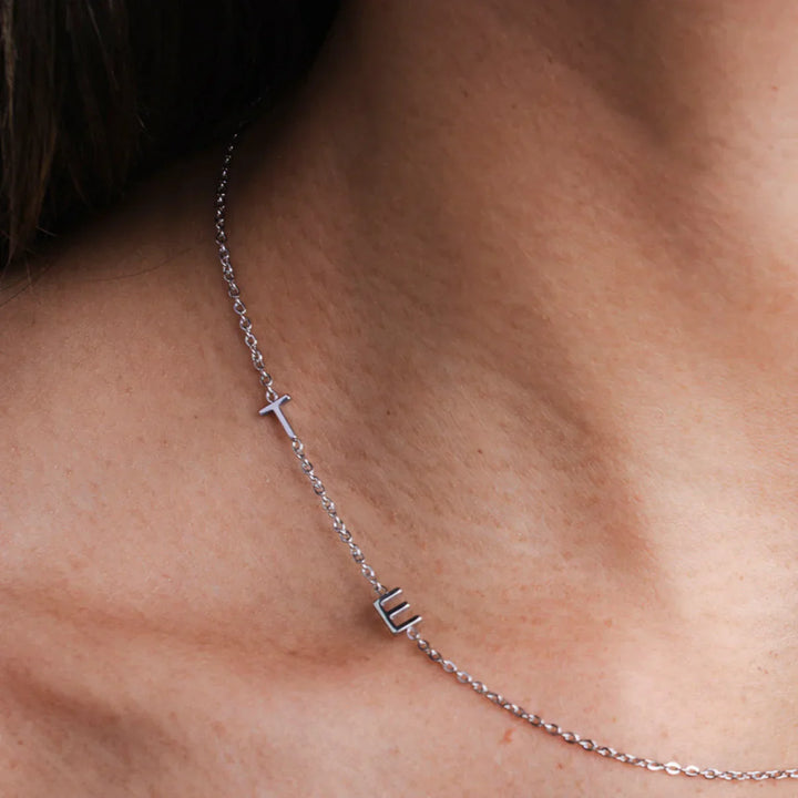 Personalisierte Initialen Kette â€“ Heidi MÃ¼nchen