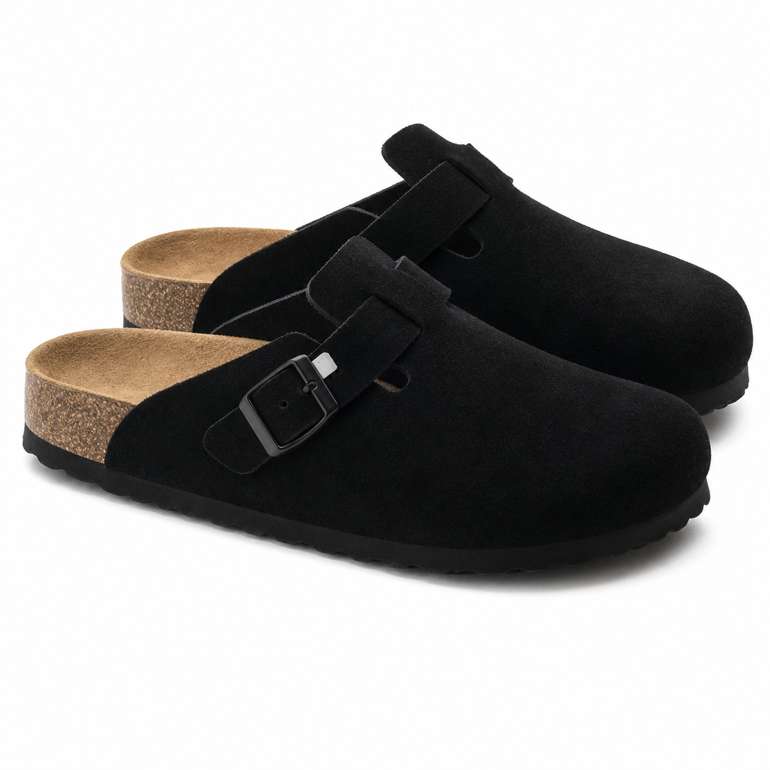 Heidi München | Leder Pantoletten Herren