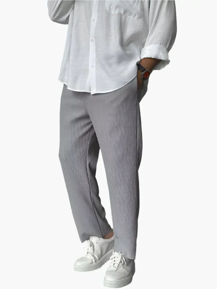 Herren Plisseehose Relaxed Fit – Heidi München