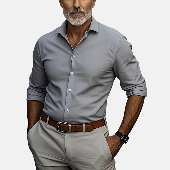 Herren Businesshemd Slim Fit Knitterfrei – Heidi München