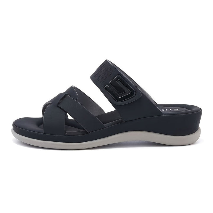 Sommer Slipper Damen mit Kreuzriemen von Heidi München – Ansicht 8