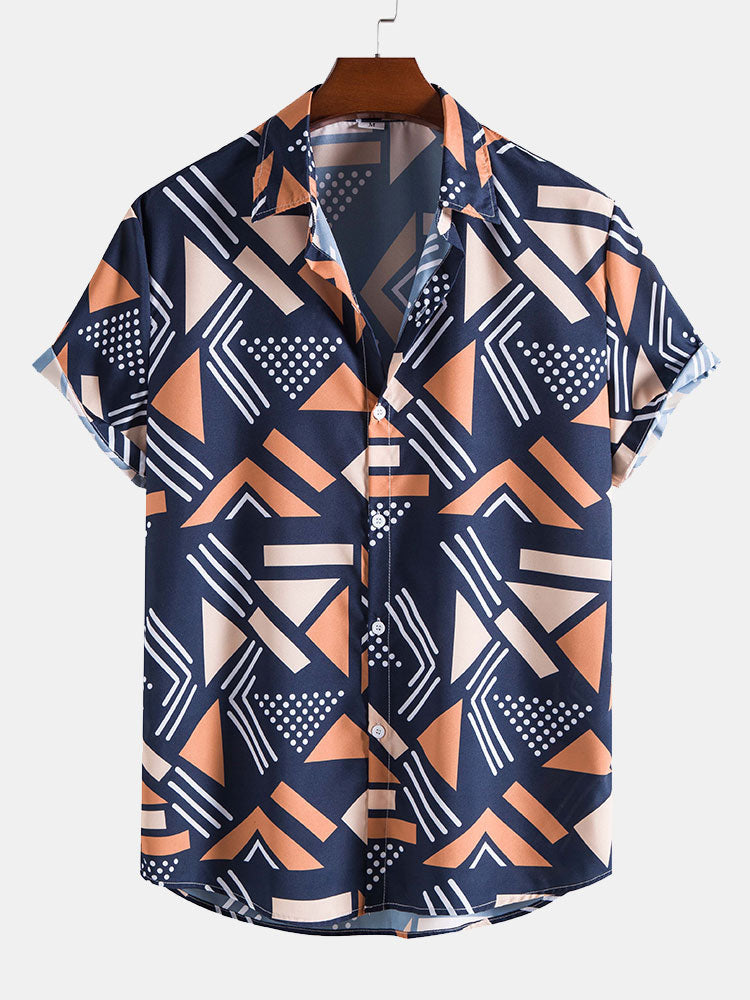 Geometrisches Hemd Badeshorts Set von Heidi München – Ansicht 7
