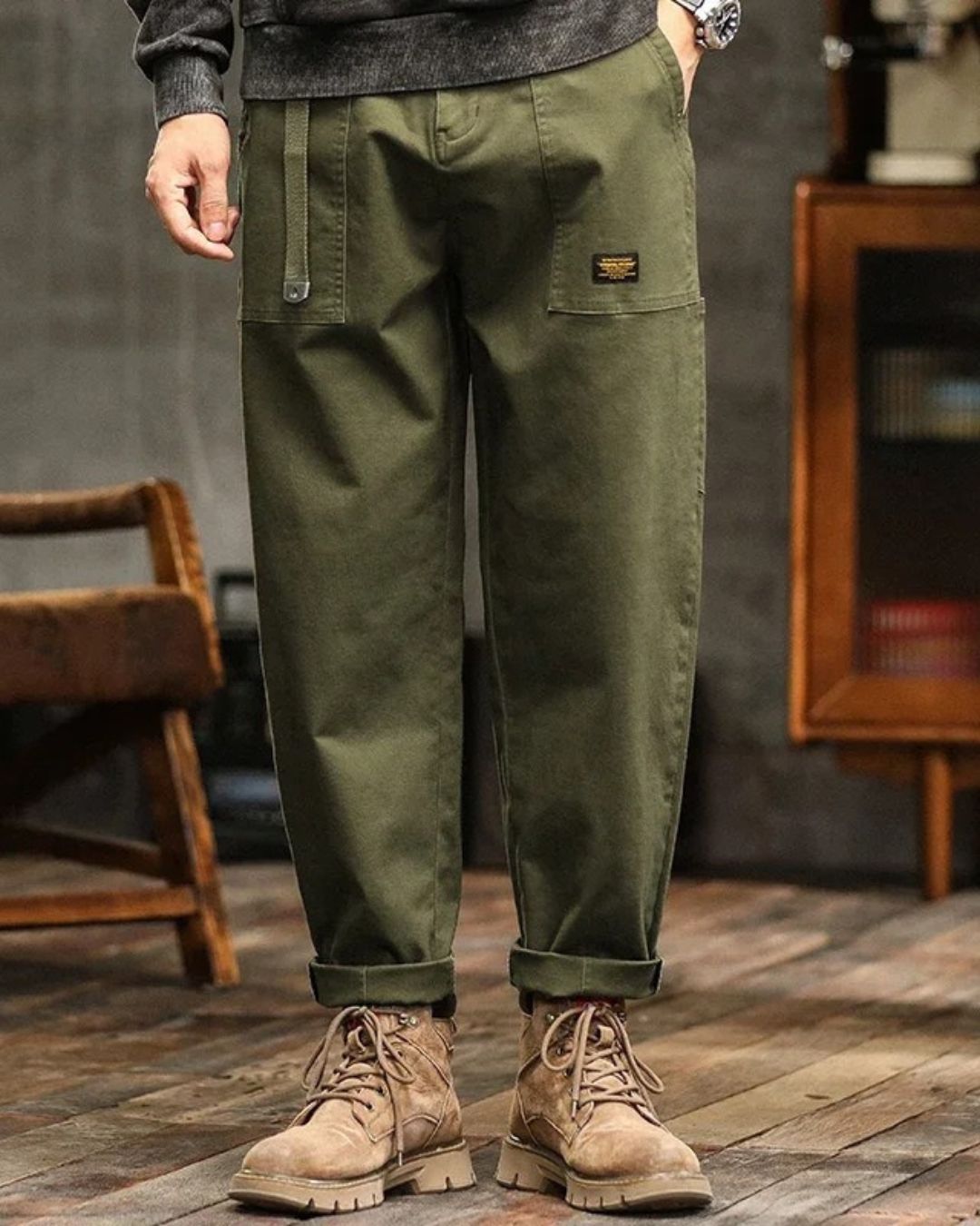 Vintage Cargo-Hose Herren – Heidi München