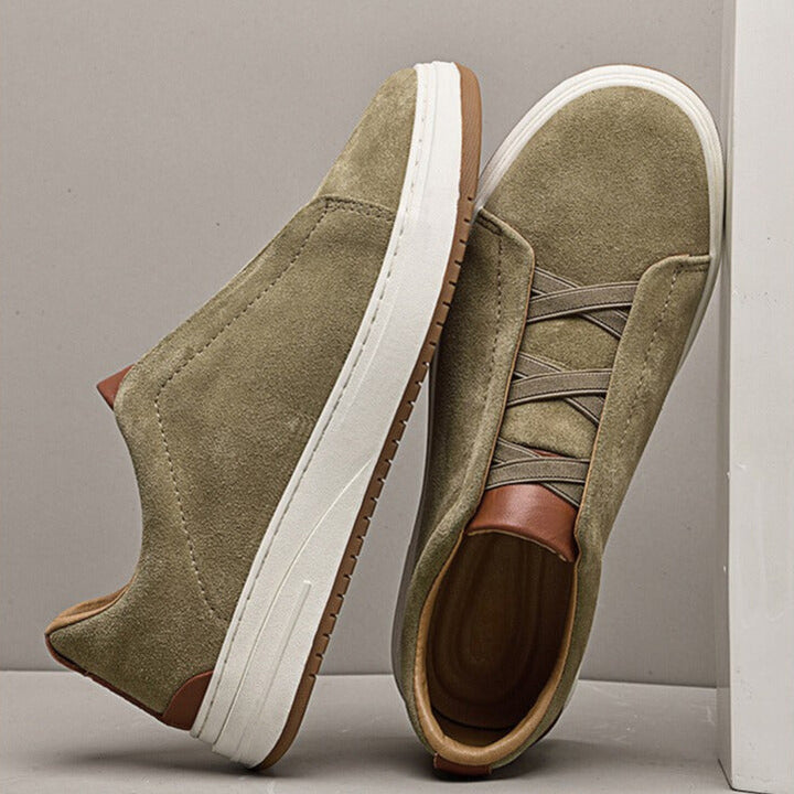 Herren Rindsleder Sneaker – Heidi München