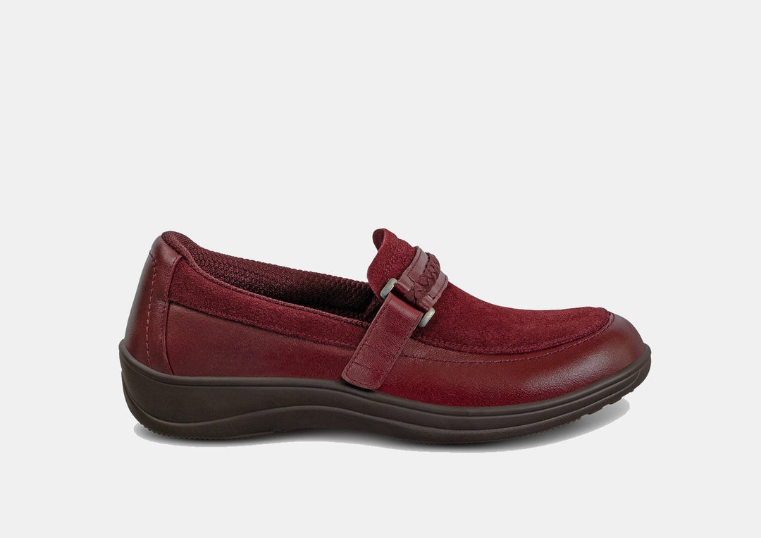 Chelsea Boots Damen Dunkelkirsch von Heidi München – Ansicht 3