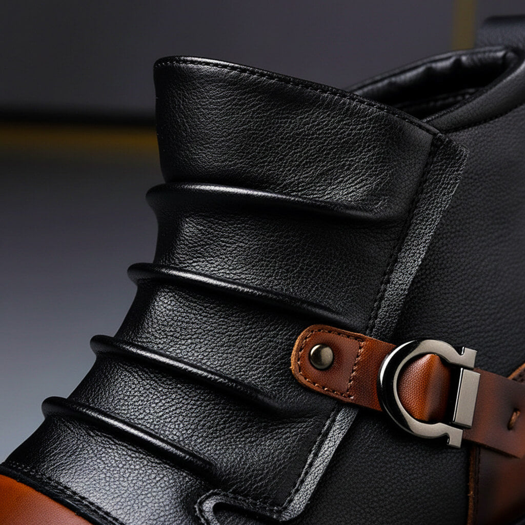 Lederstiefel Herren Italienisches Leder von Heidi München – Ansicht 3