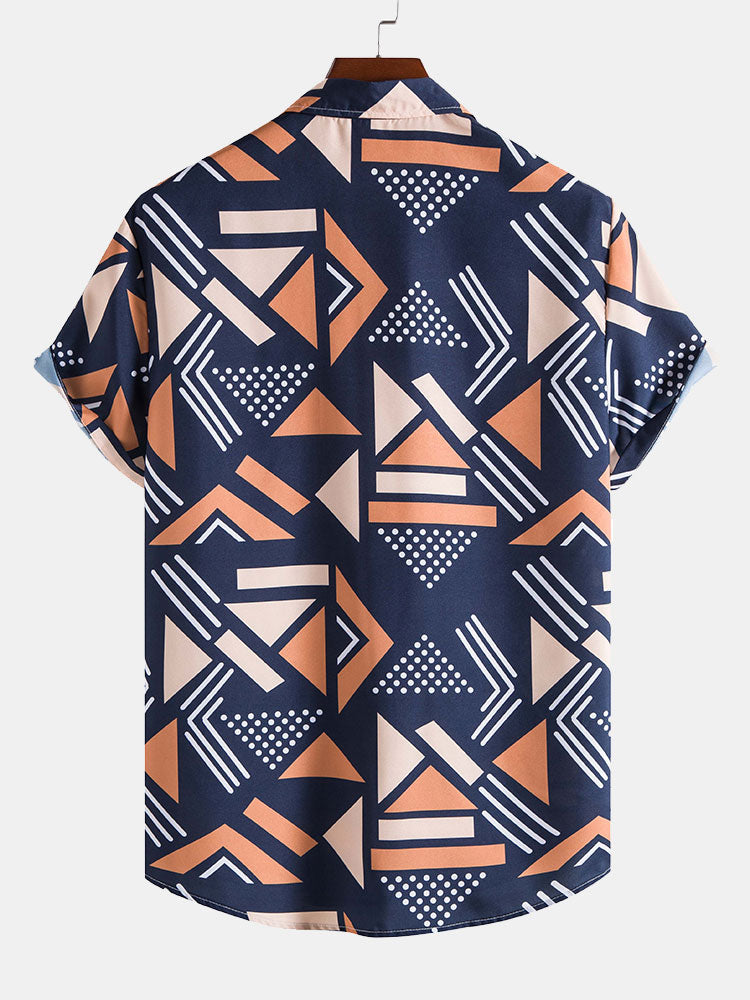Geometrisches Hemd Badeshorts Set von Heidi München – Ansicht 8