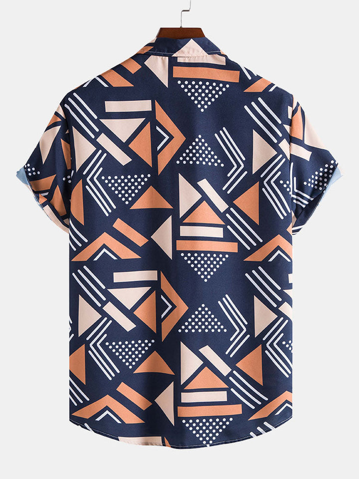 Geometrisches Hemd Badeshorts Set von Heidi München – Ansicht 8