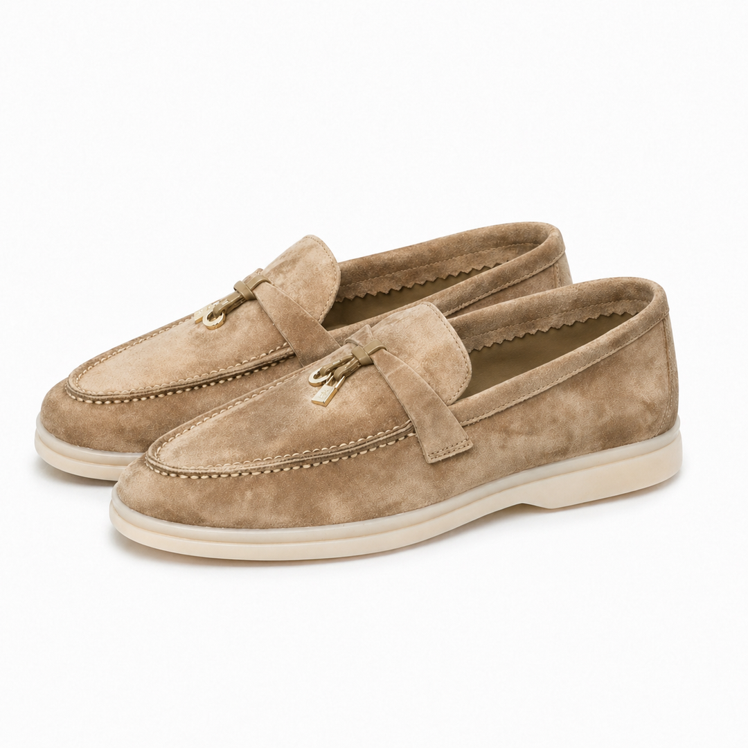 Heidi München | Nubukleder Loafer Herren Elegant