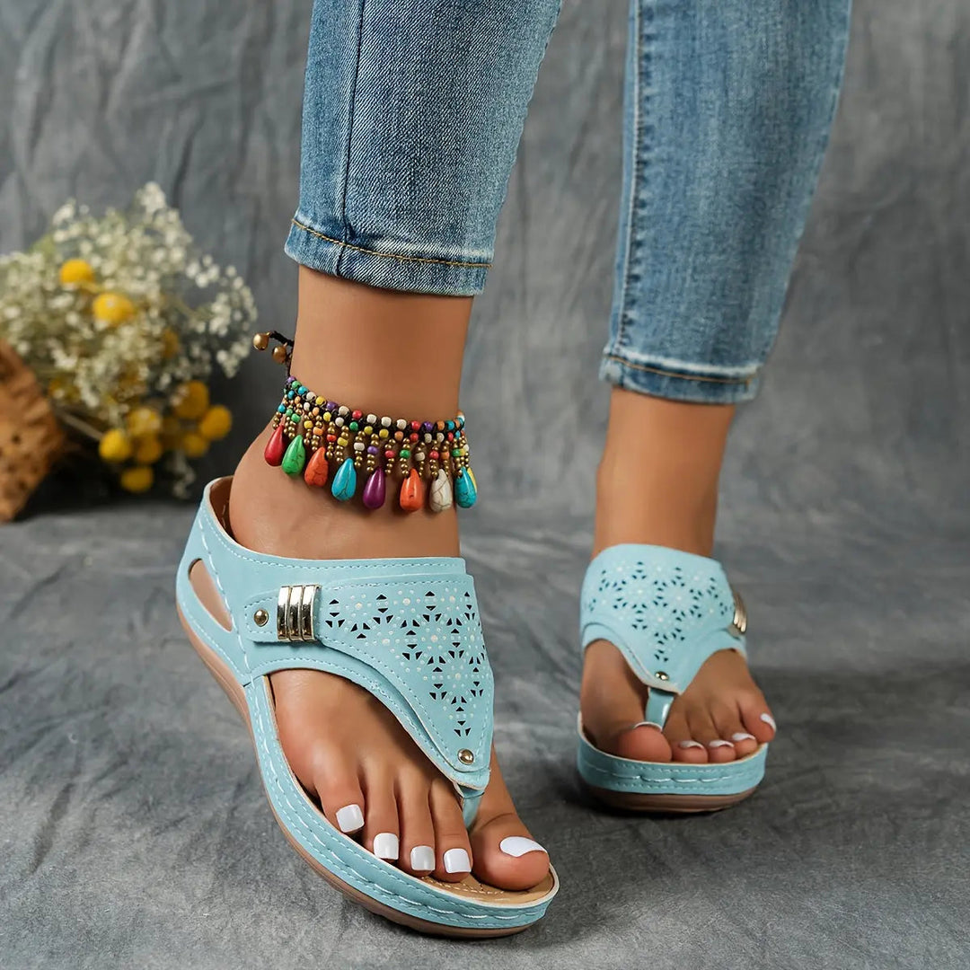 Keilsandalen Damen von Heidi München – Ansicht 16