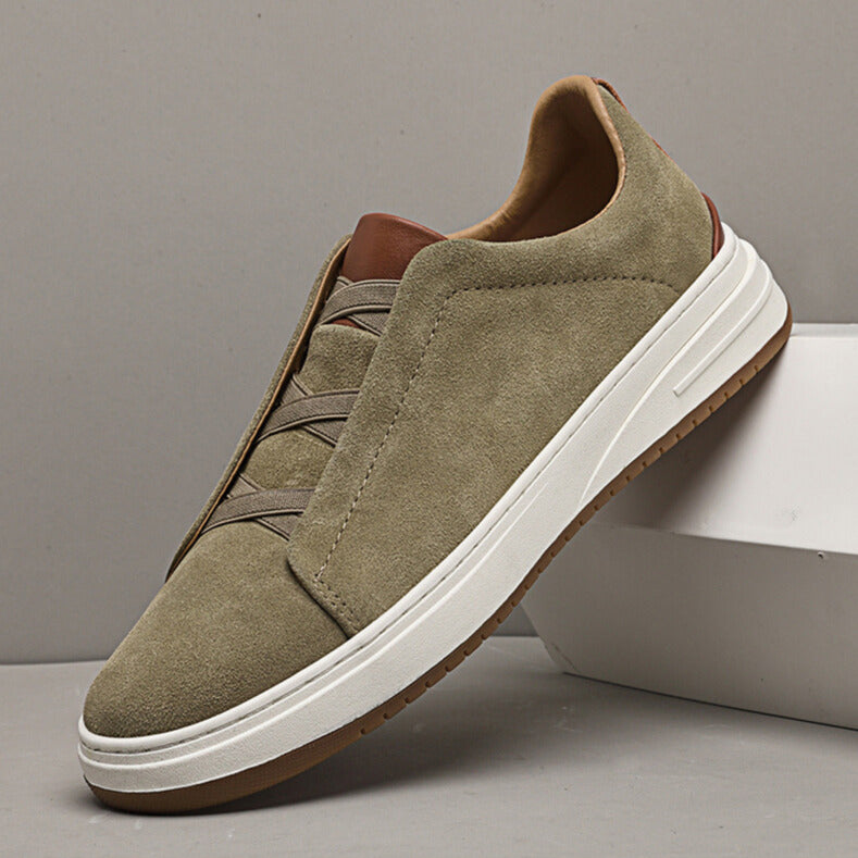 Herren Rindsleder Sneaker – Heidi München