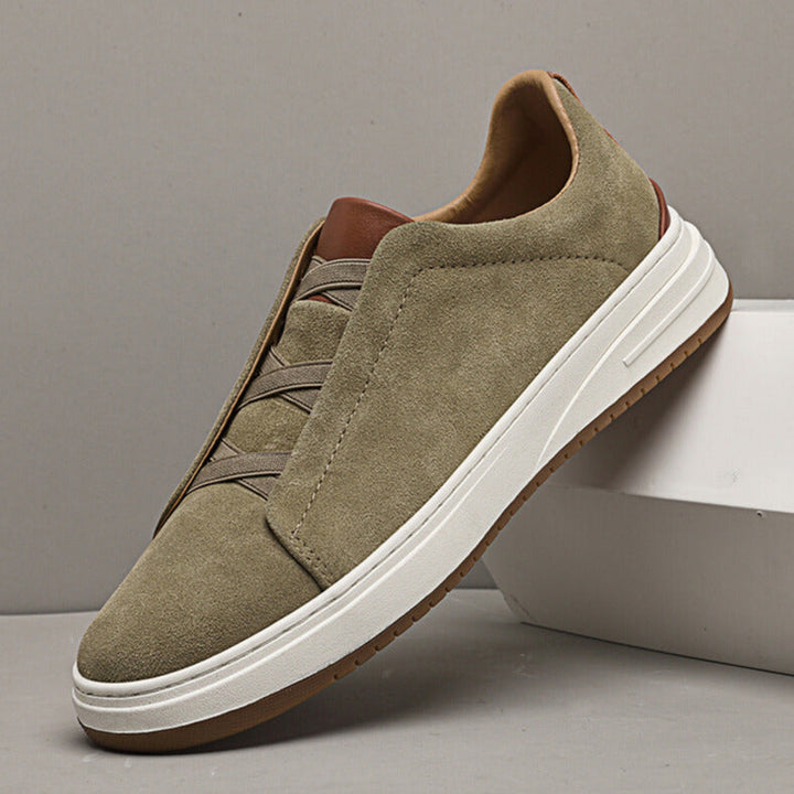 Herren Rindsleder Sneaker – Heidi München
