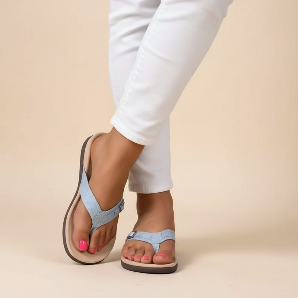 Zehentrenner Damen von Heidi München – Ansicht 1