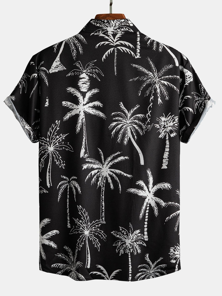 Palmen Print Hemd Badeshorts Set von Heidi München – Ansicht 6