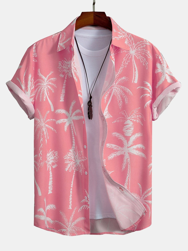 Palmen Print Hemd Badeshorts Set von Heidi München – Ansicht 7