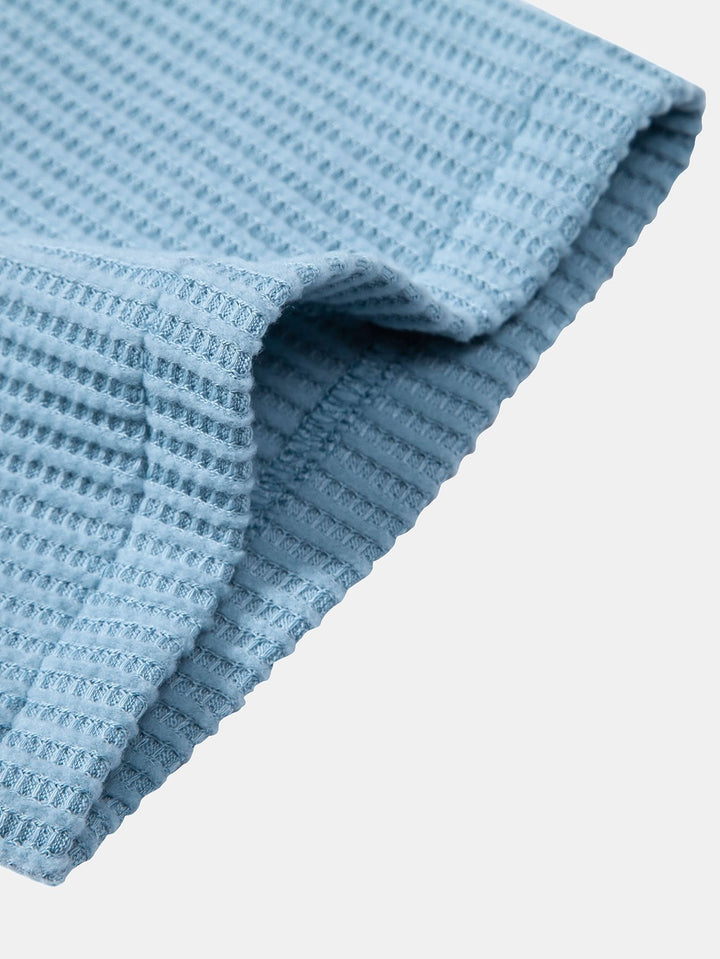 Waffel Stehkragen Hemd Shorts Set von Heidi München – Ansicht 6