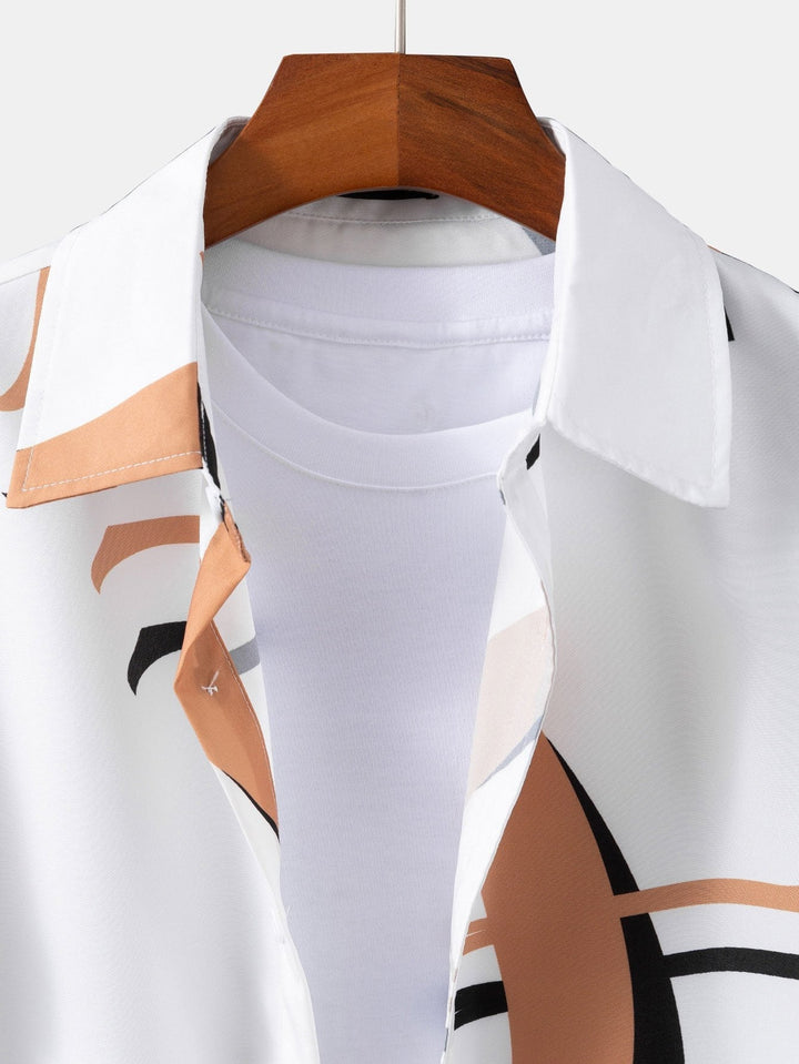 Hemd Badeshorts Set Abstrakt von Heidi München – Ansicht 3