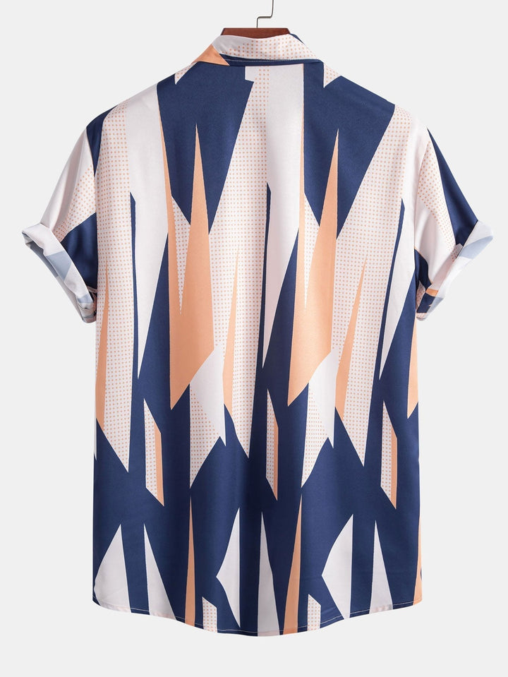Hemd Badeshorts Set Geometrisch von Heidi München – Ansicht 4