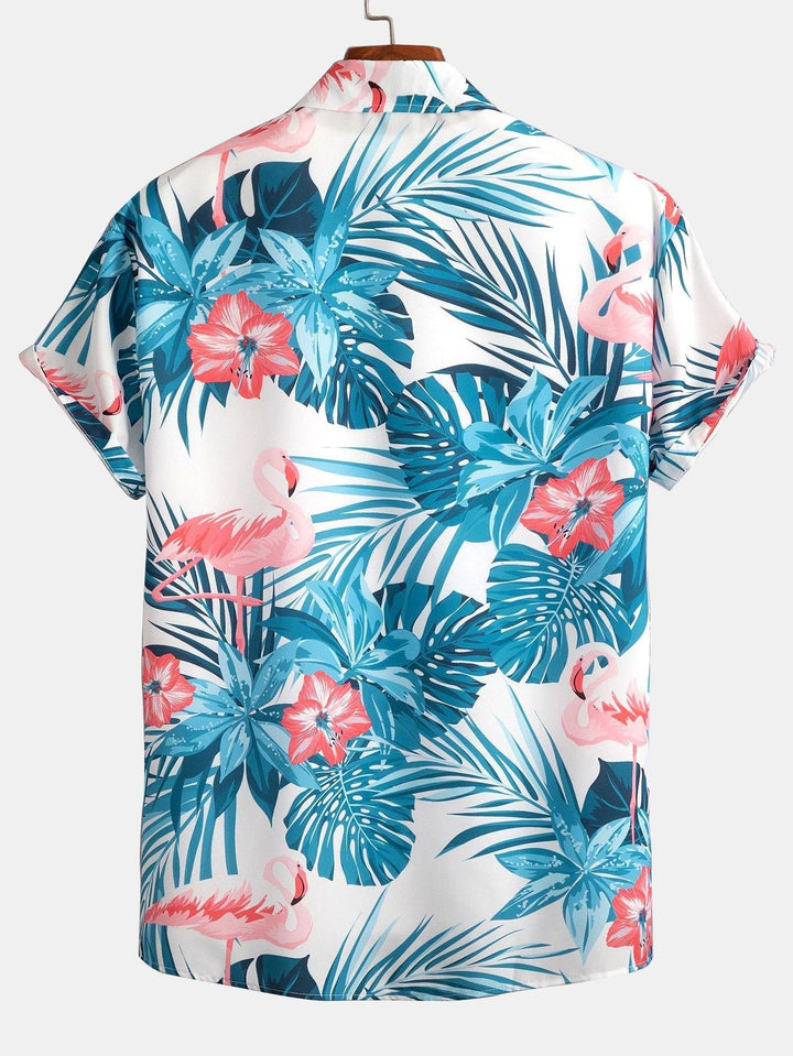 Hemd Badeshorts Set Flamingo von Heidi München – Ansicht 4