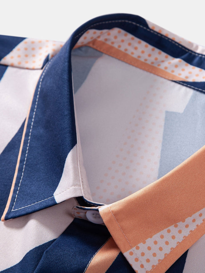 Hemd Badeshorts Set Geometrisch von Heidi München – Ansicht 3