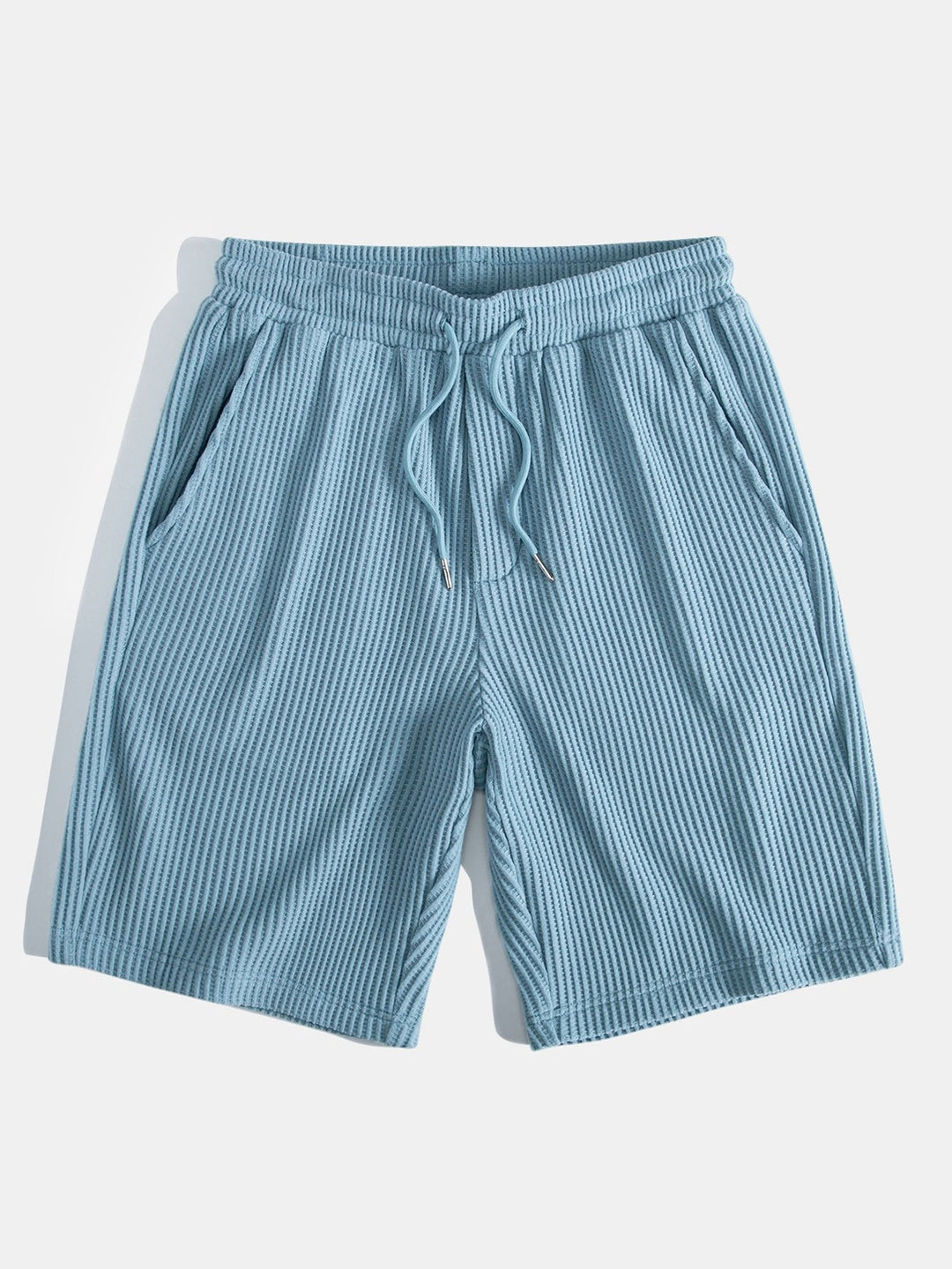 Waffel Stehkragen Hemd Shorts Set von Heidi München – Ansicht 13