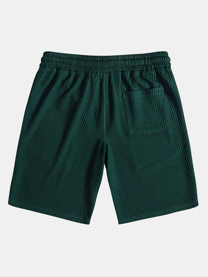 Muscle Fit Stehkragen Hemd Shorts Set von Heidi München – Ansicht 6