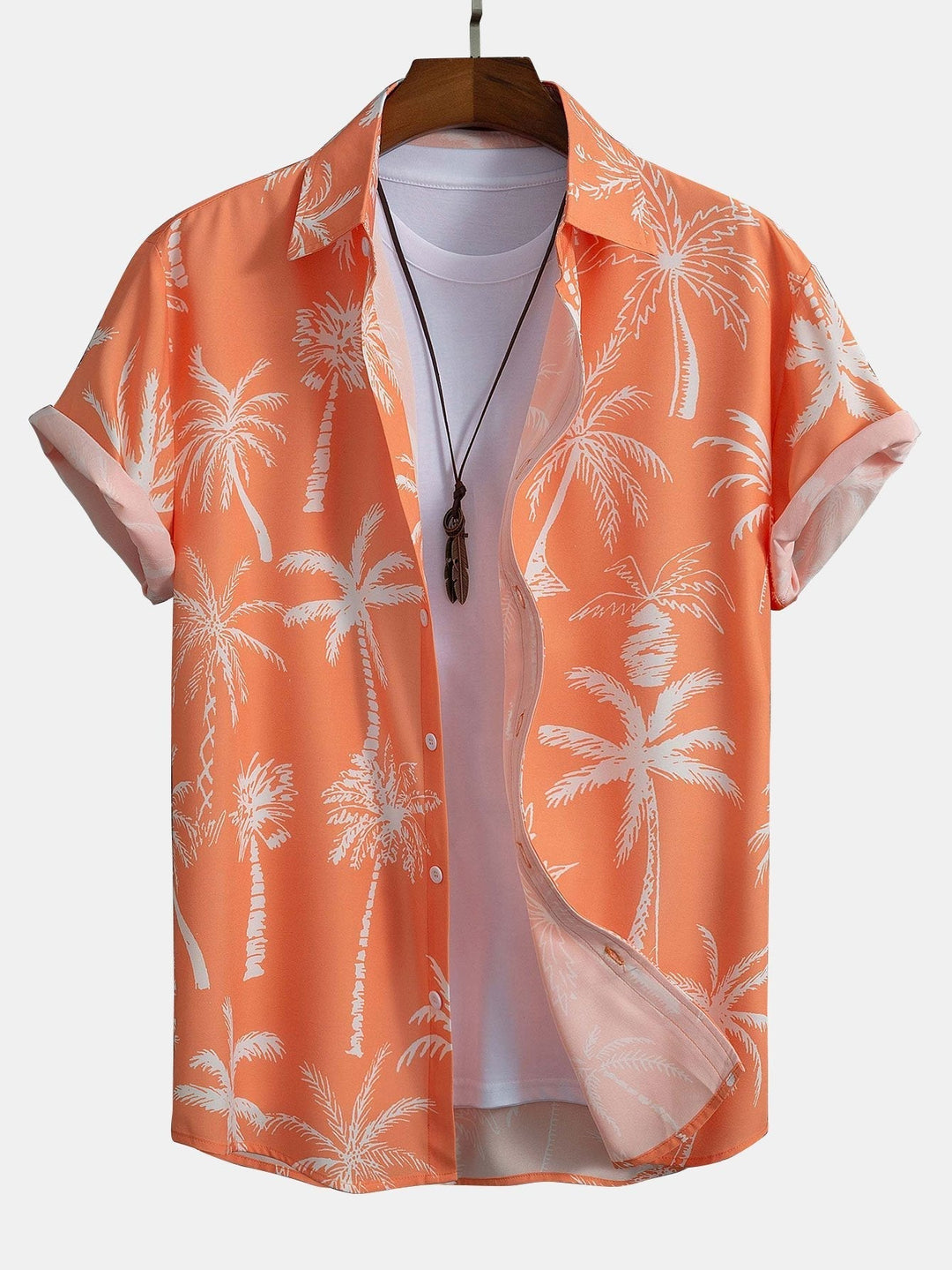 Palmen Print Hemd Badeshorts Set von Heidi München – Ansicht 8