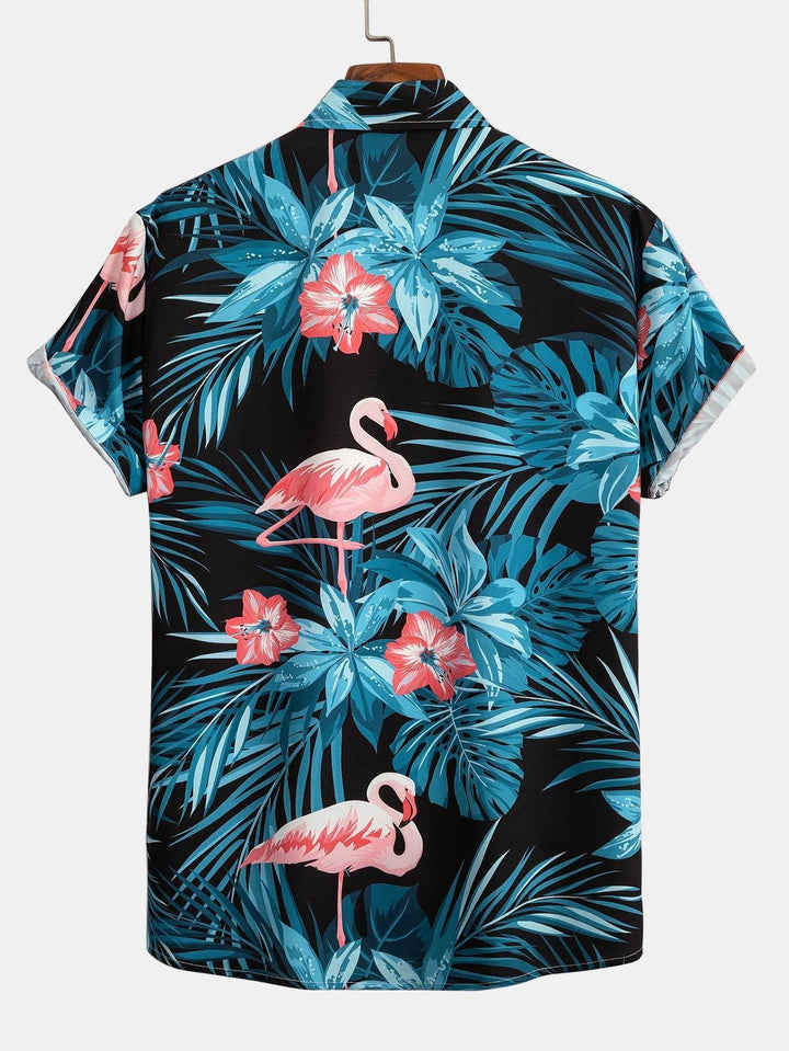 Hemd Badeshorts Set Flamingo von Heidi München – Ansicht 6