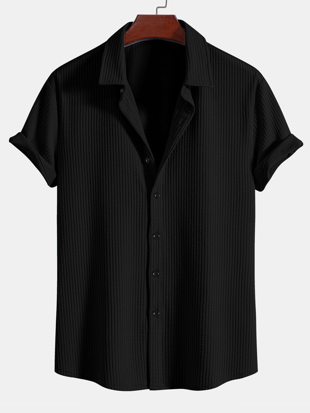 Muscle Fit Hemd Shorts Set Herren von Heidi München – Ansicht 11