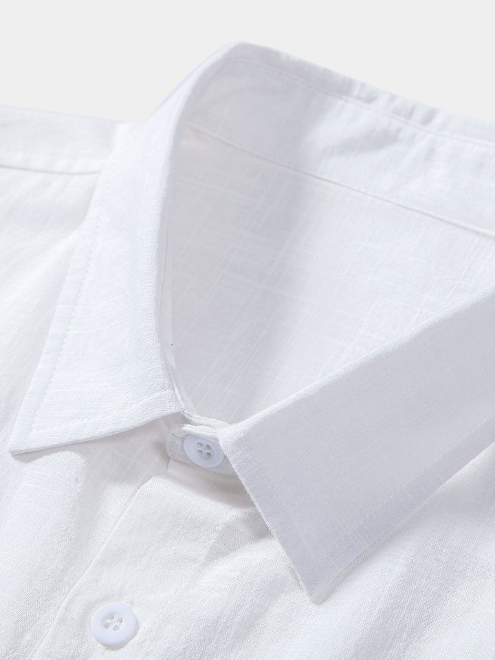 Baumwollhemd Gestreifte Badeshorts Set von Heidi München – Ansicht 3