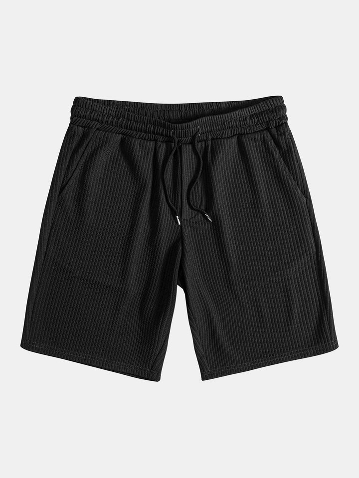 Muscle Fit Stehkragen Hemd Shorts Set von Heidi München – Ansicht 5