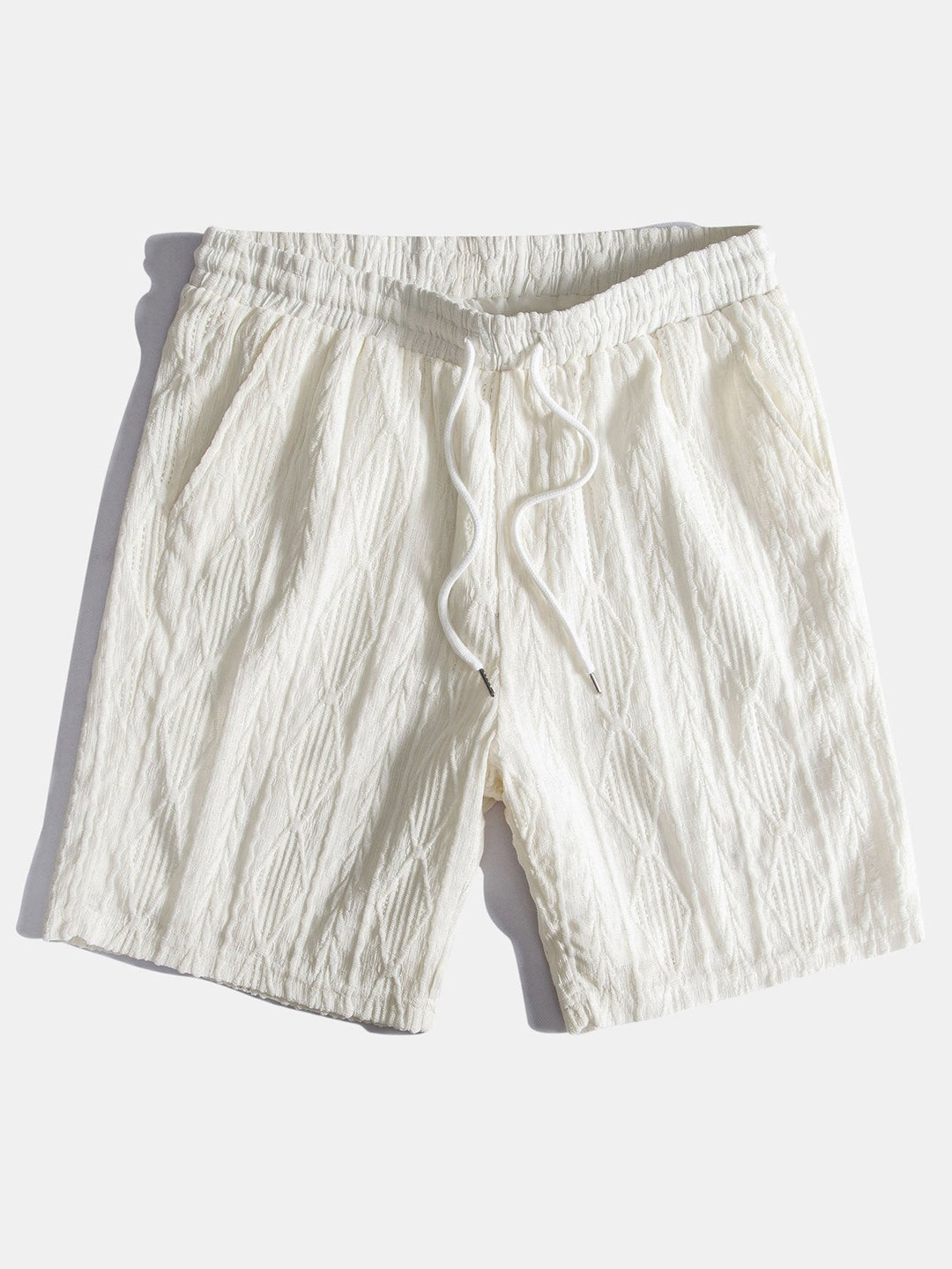 Jacquard Hemd Shorts Set Geometrisch von Heidi München – Ansicht 12