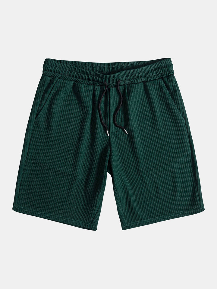Muscle Fit Stehkragen Hemd Shorts Set von Heidi München – Ansicht 7