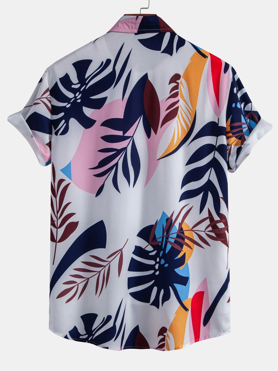 Blätter Print Hemd Badeshorts Set von Heidi München – Ansicht 9