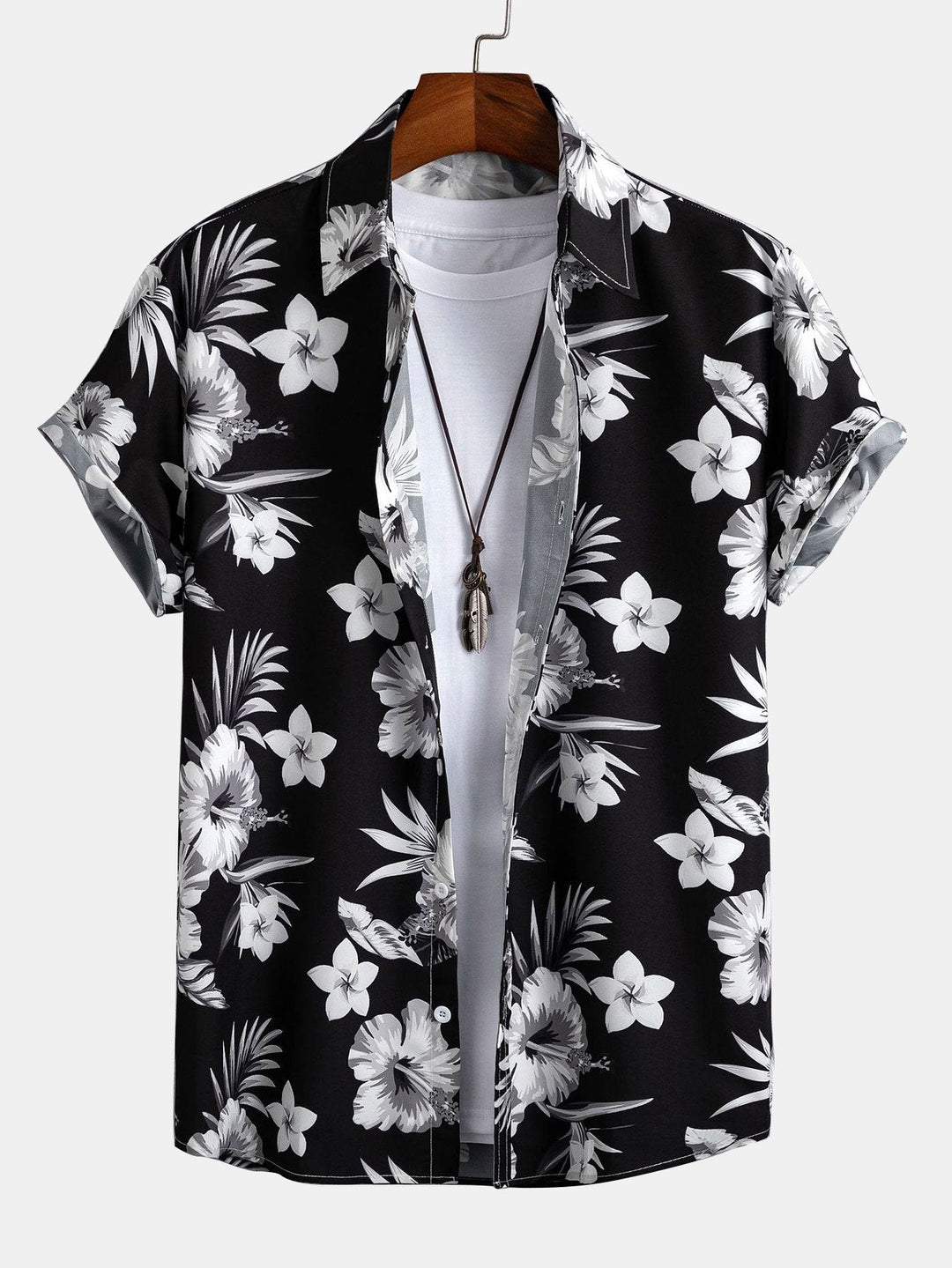 Tropisches Blumen Hemd Badeshorts Set von Heidi München – Ansicht 7