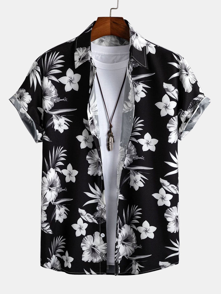 Tropisches Blumen Hemd Badeshorts Set von Heidi München – Ansicht 7