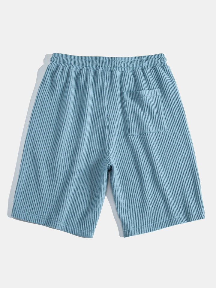 Waffel Hemd Shorts Set Herren von Heidi München – Ansicht 10