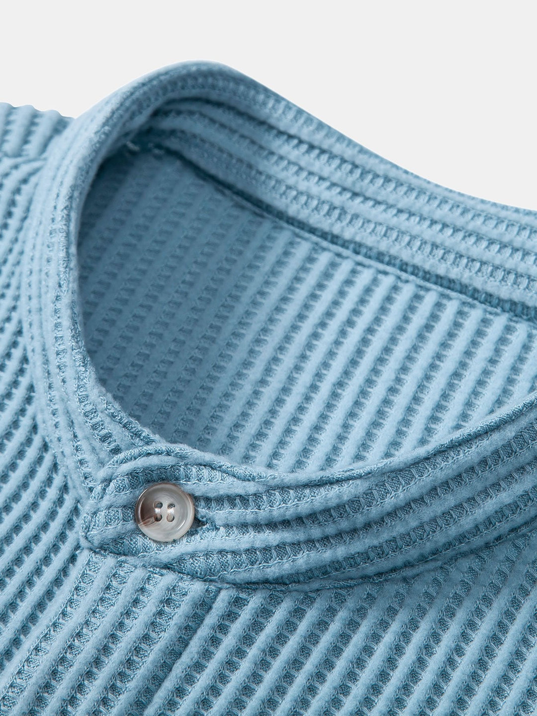 Waffel Stehkragen Hemd Shorts Set von Heidi München – Ansicht 8