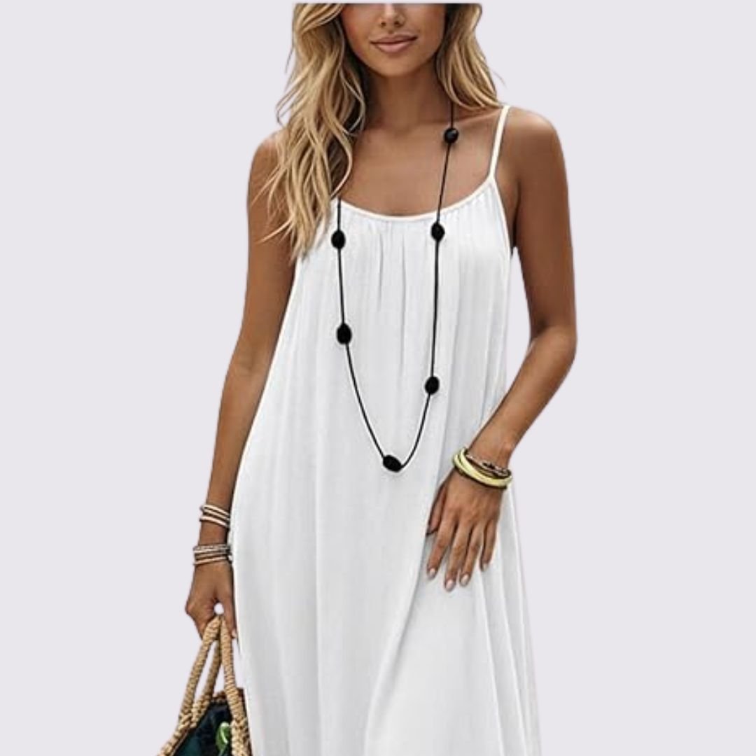 Sommerkleid Damen mit Rückenausschnitt von Heidi München – Ansicht 3