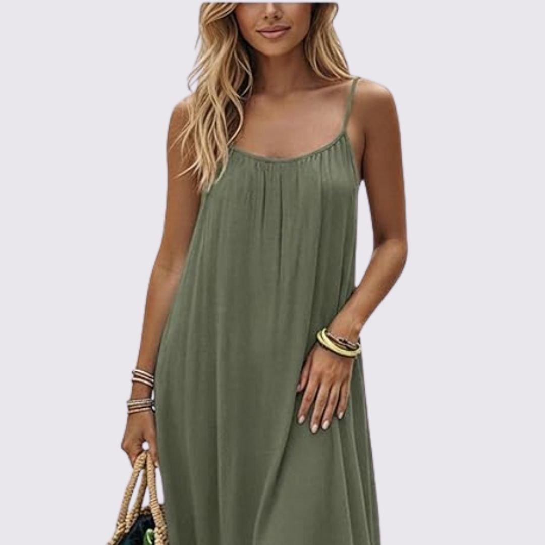 Sommerkleid Damen mit Rückenausschnitt von Heidi München – Ansicht 2