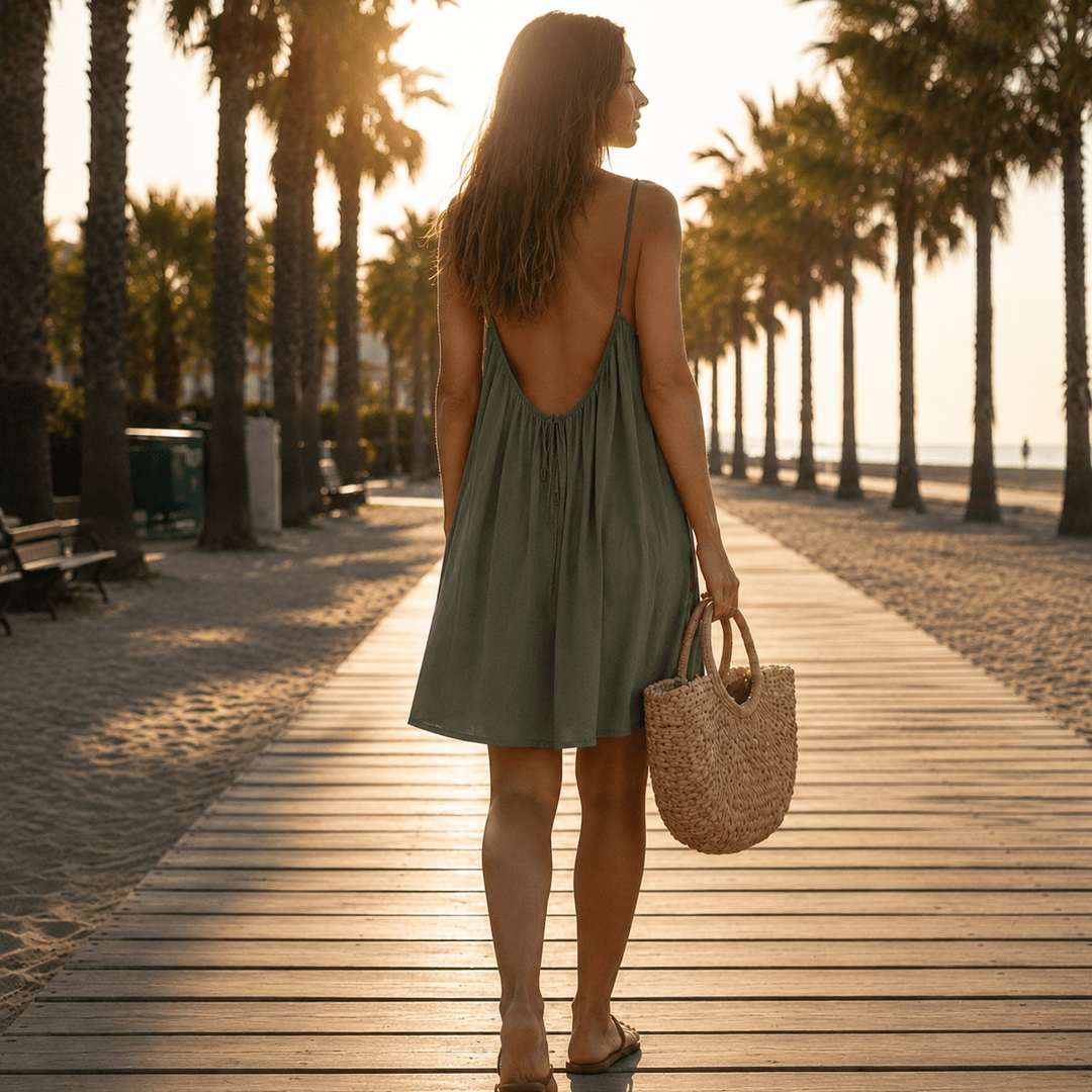 Sommerkleid Damen mit Rückenausschnitt von Heidi München – Ansicht 25